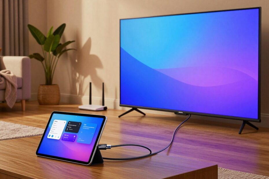 Jak podłączyć tablet do telewizora