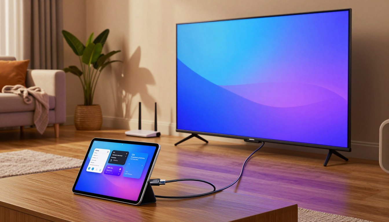 Jak podłączyć tablet do telewizora