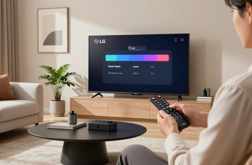 Jak zresetować telewizor LG