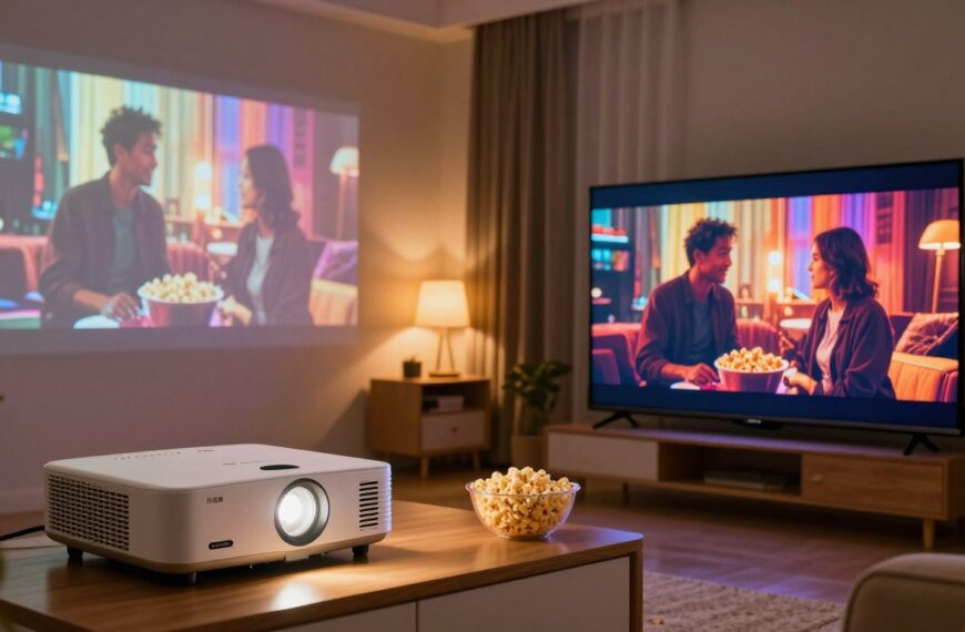 Projektor czy telewizor – co lepiej sprawdzi się do filmów i codziennego oglądania?